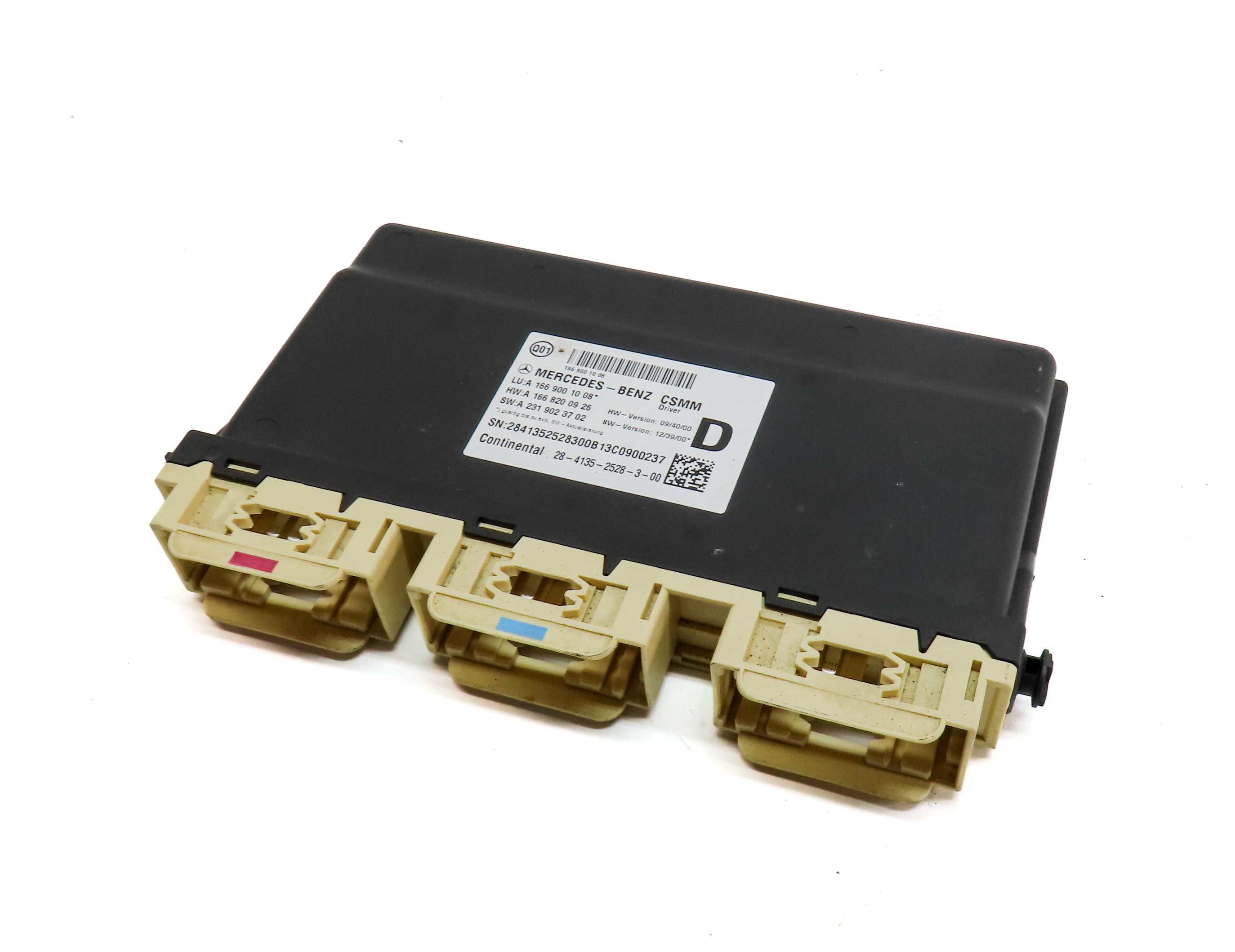 2014 MERCEDES GL450 (X166) FRONT LEFT DRIVER MEMORY SEAT CONTROL MODULE — exact item pictured